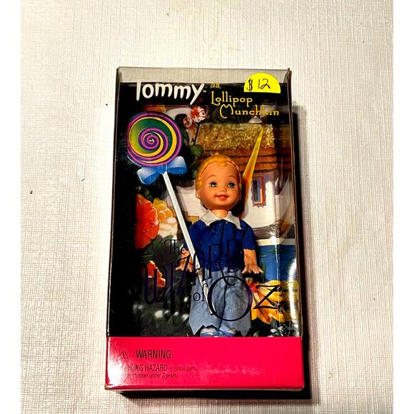 1999 Mattel “Tommy as Lollipop Munchkin” Doll – The Wizard of Oz (Toy #25819) - Picture 1 of 2